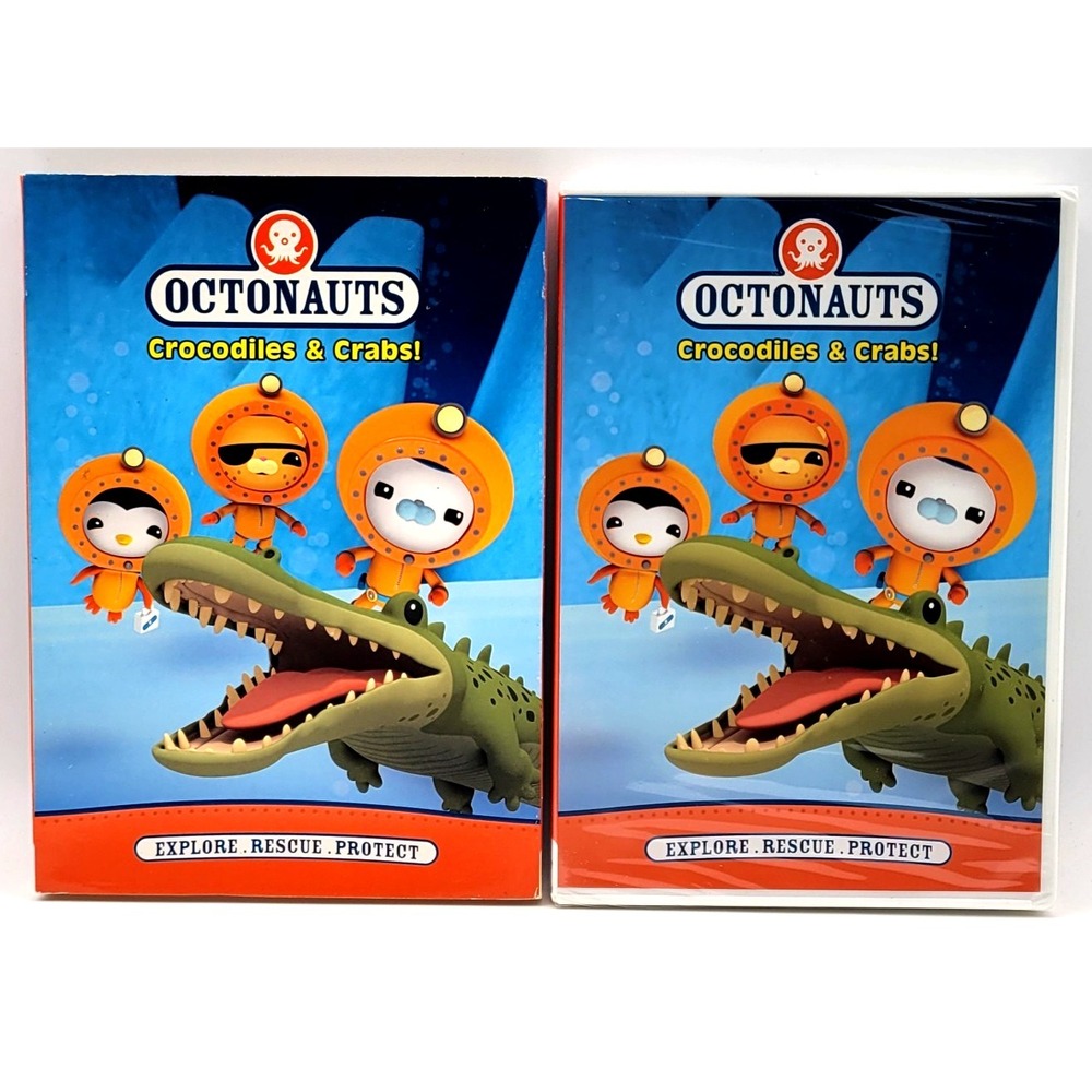 Octonauts: Crocodiles‎ & Crabs! DVD W/SLIPCOVER FACTORY SEALED NEW